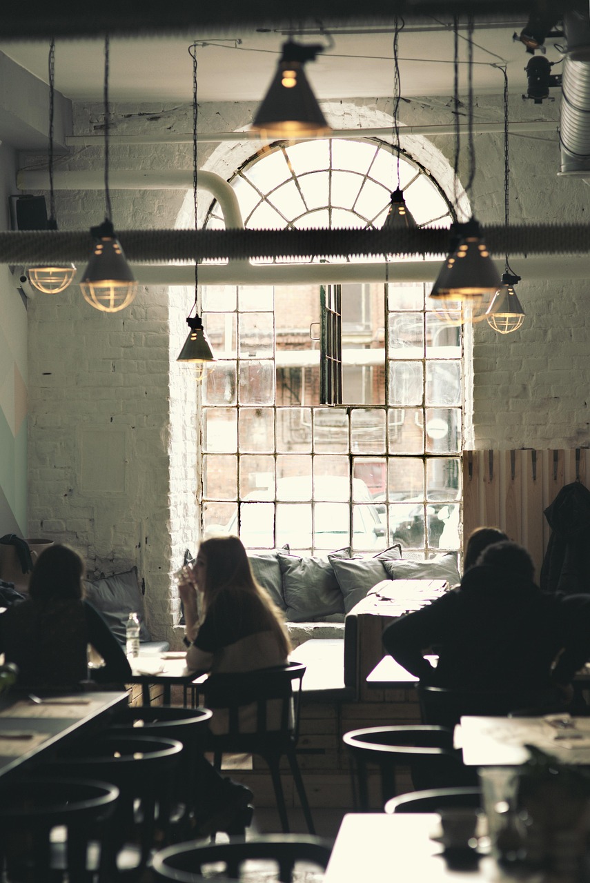 vintage, restaurant, window, lamps, interior, design, home, decor, people, talking, conversation, restaurant, restaurant, restaurant, restaurant, restaurant, conversation